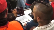 隔着屏幕都被绝杀!比达尔看台重温C罗表现,心理阴影彻底被唤醒